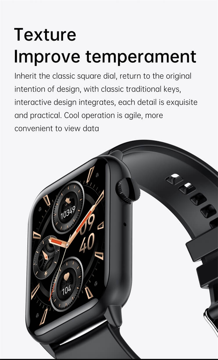 Reloj inteligente HK40 con pantalla táctil multifuncional-Shenzhen Shengye Technology Co.,Ltd