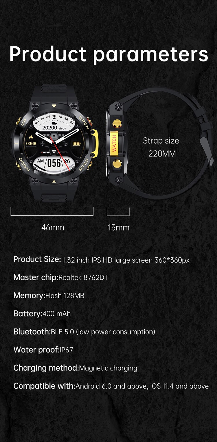 AK45 Smart Sport Health Watch-Shenzhen Shengye Technology Co.,Ltd