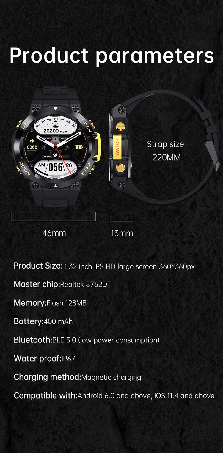 AK45 Smart Sport Health Watch-Shenzhen Shengye Technology Co.,Ltd.