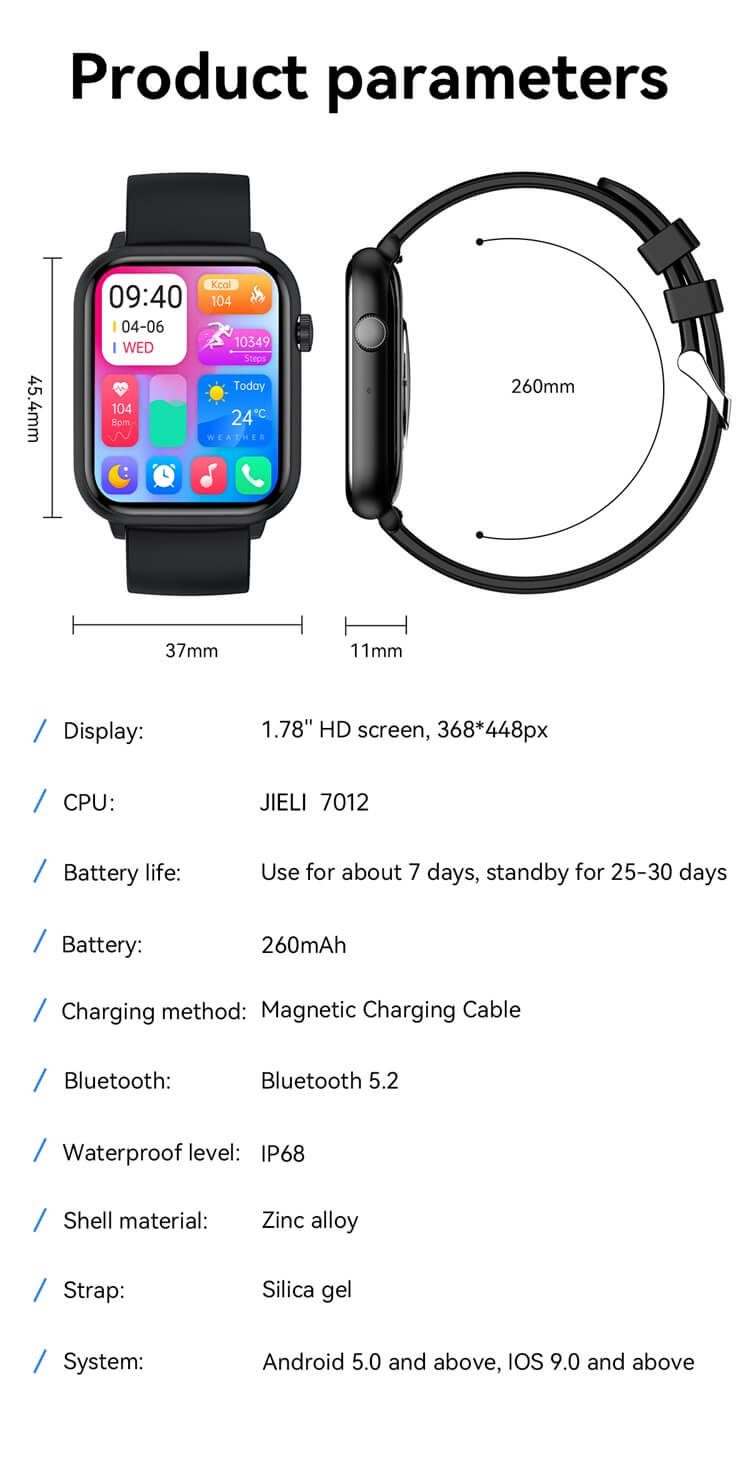 HK27 okosóra AMOLED Retina HD teljes képernyős-Shenzhen Shengye Technology Co., Ltd.