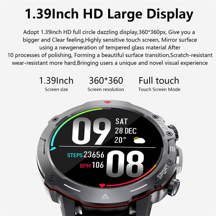 G102 Smart Watch Differentiated Sppearance Design-Shenzhen Shengye Technology Co.,Ltd