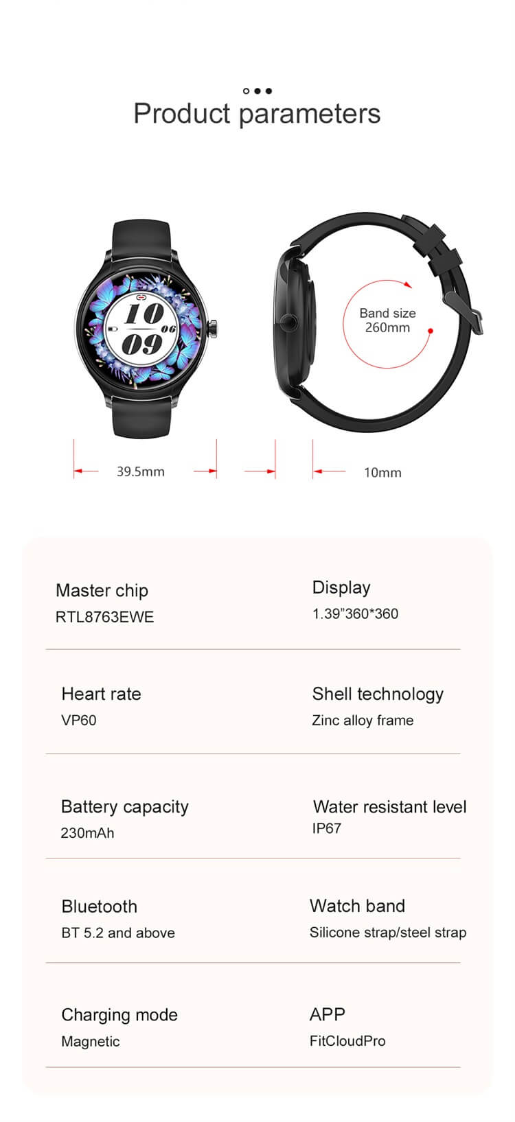 Relógio Inteligente KT67-Shenzhen Shengye Technology Co.,Ltd