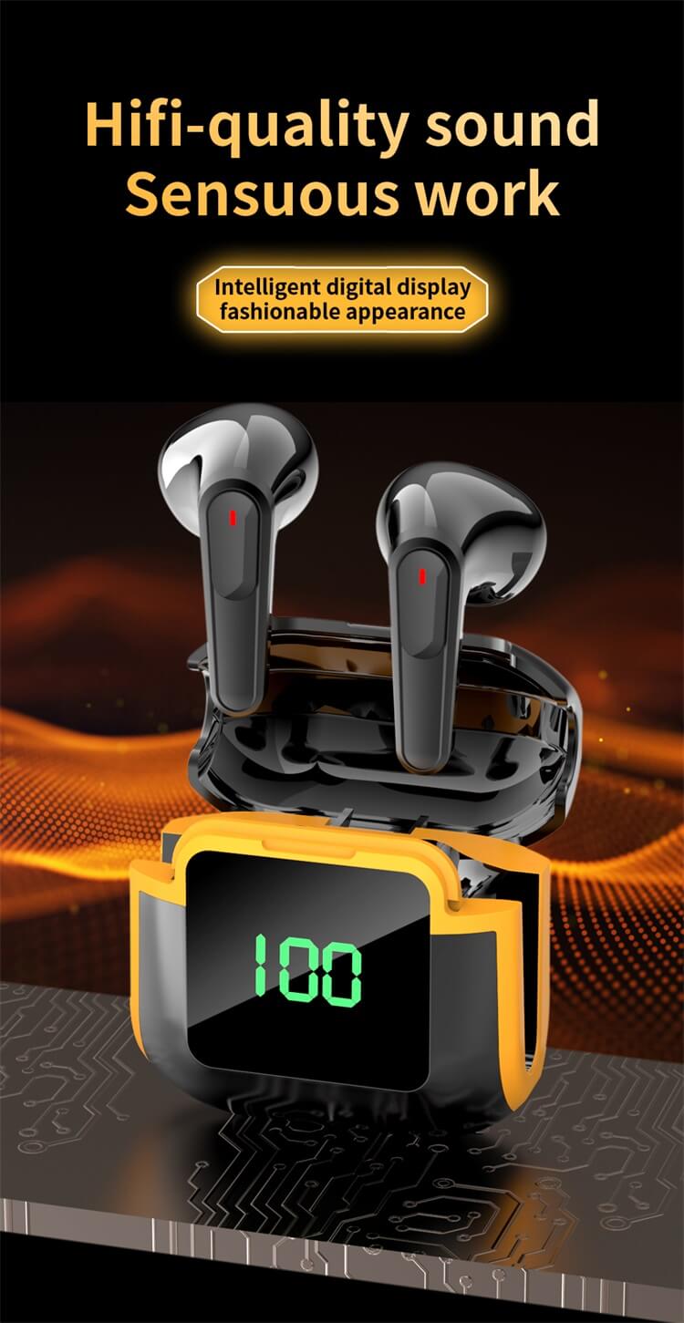 Pro 90 TWS Auricular inalámbrico Pantalla digital inteligente Aspecto moderno-Shenzhen Shengye Technology Co.,Ltd