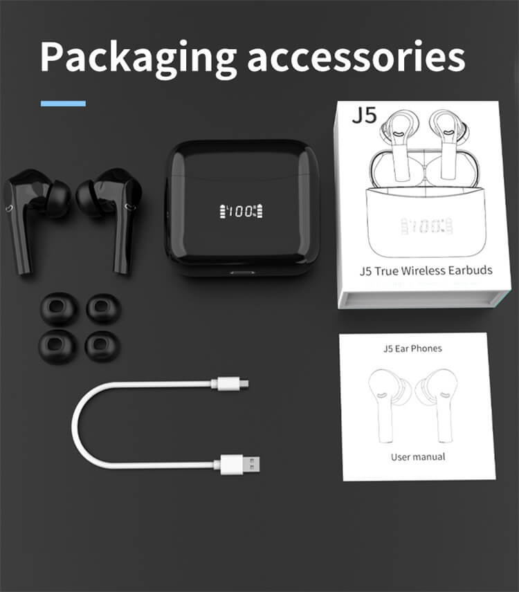 J5 Pro TWS Wireless Earbud Every Detail Is Unique-Shenzhen Shengye Technology Co.,Ltd