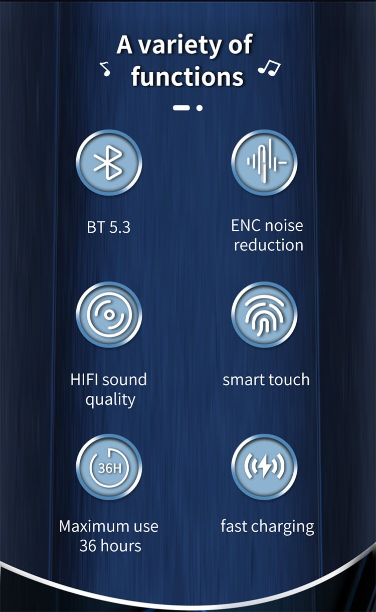 J5 Pro TWS Wireless Earbud Every Detail Is Unique-Shenzhen Shengye Technology Co.,Ltd