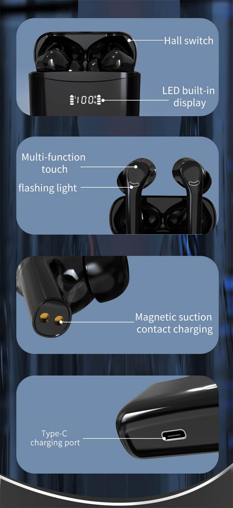 J5 Pro TWS Wireless Earbud Every Detail Is Unique-Shenzhen Shengye Technology Co.,Ltd