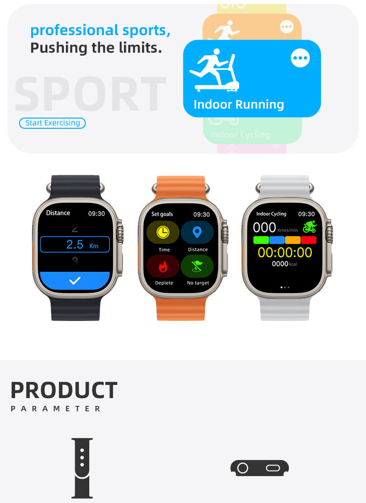 JS8 Pro Max 2.10 Inches AMOLED Large Screen Smart Watch-Shenzhen Shengye Technology Co.,Ltd