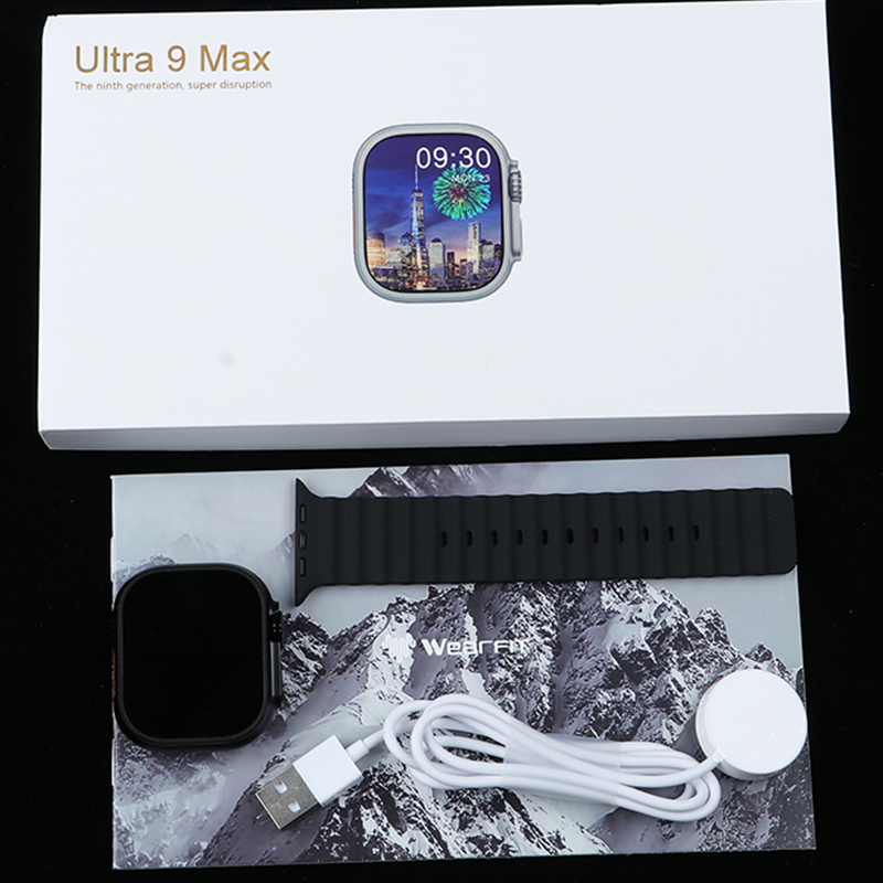 Ultra 9 Max Uno smartwatch con display AMOLED da 2,01 pollici.-Shenzhen Shengye Technology Co., Ltd