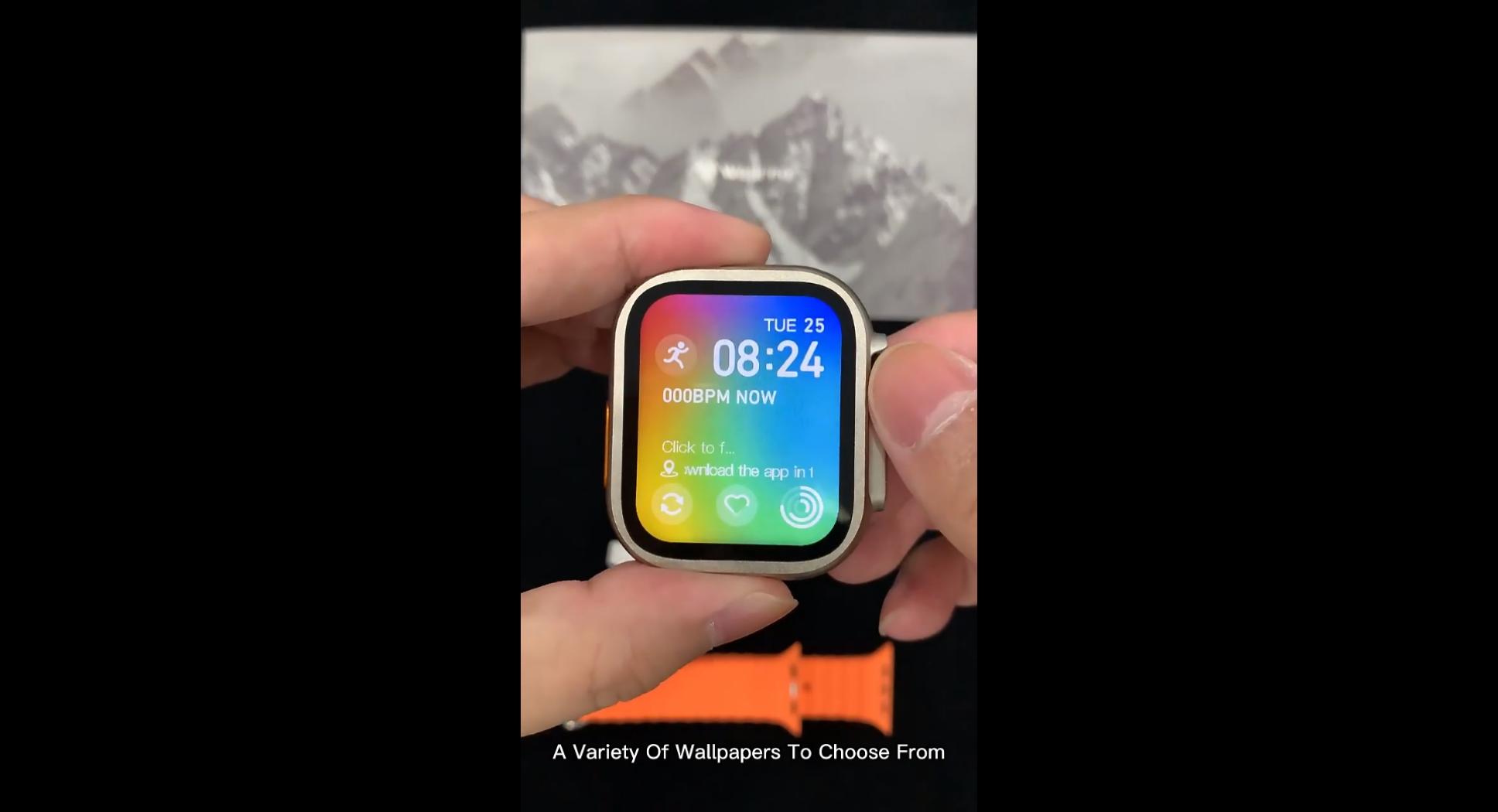 HW8 Ultra Max Smartwatch mit großem Bildschirm und NFC-Funktion – Shenzhen Shengye Technology Co., Ltd