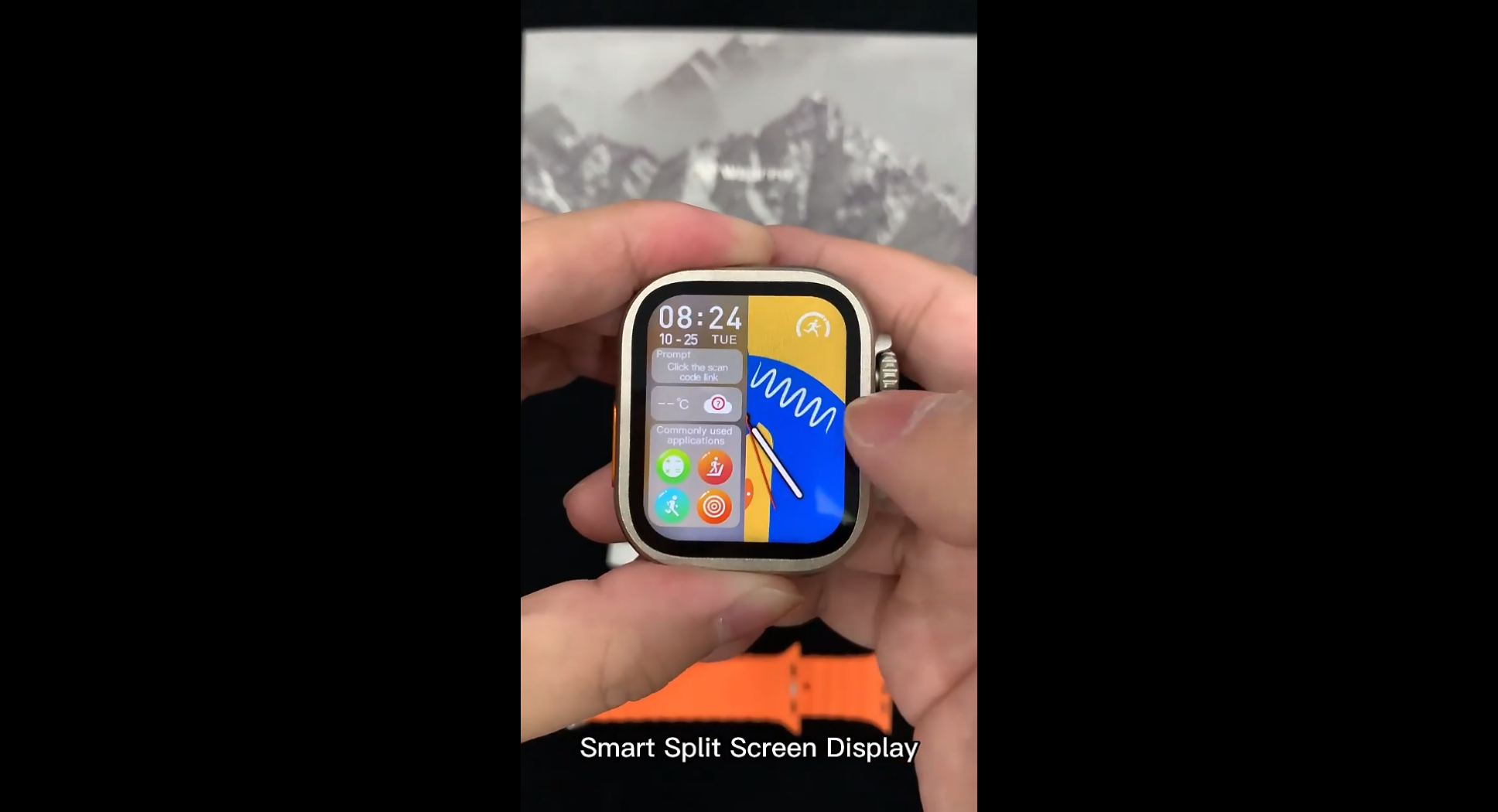 HW8 Ultra Max Big Screen Smartwatch With An NFC Function-Shenzhen Shengye Technology Co.,Ltd
