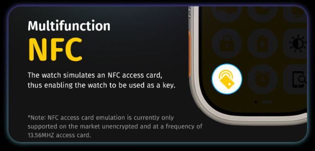 NFC機能を備えたHW8ウルトラマックス大画面スマートウォッチ-深セン盛業技術有限公司