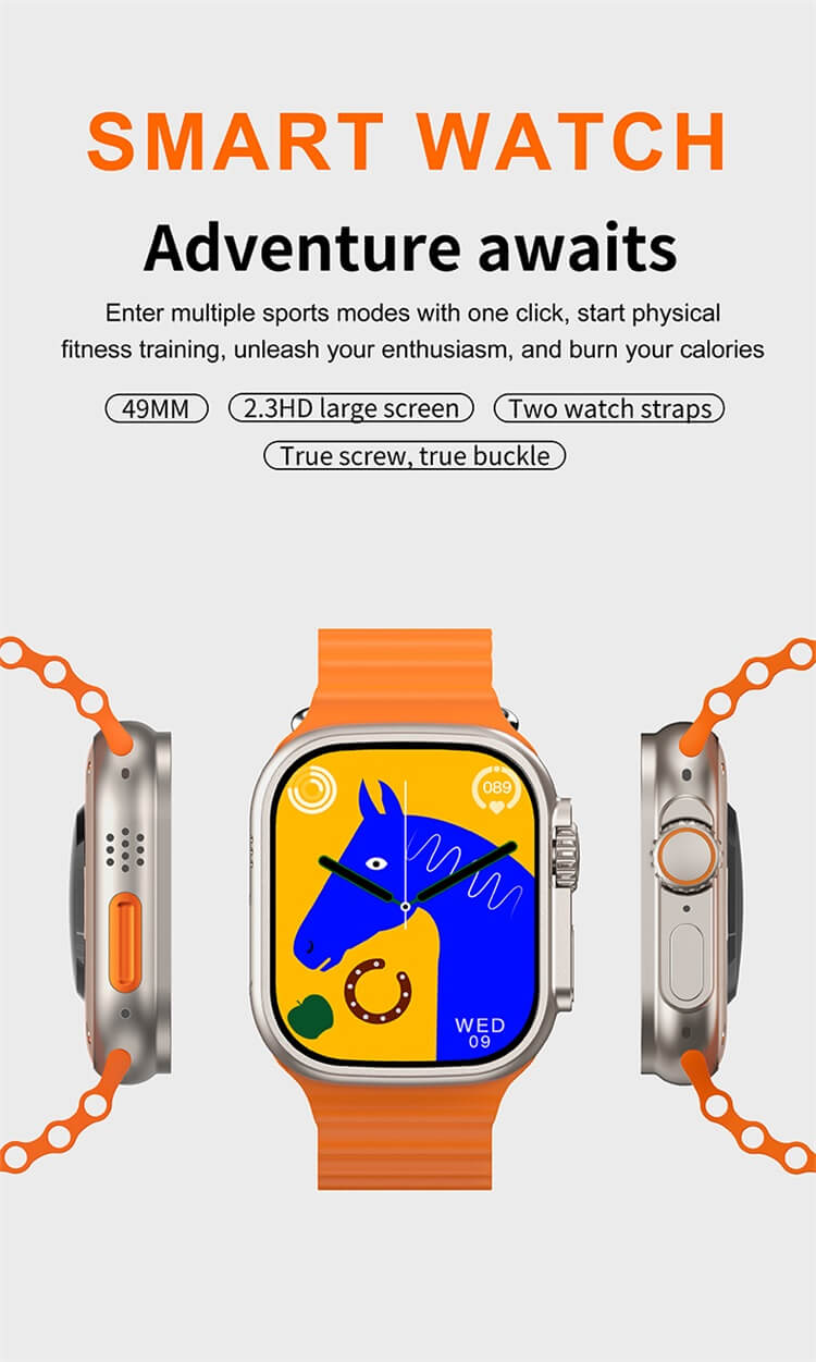 i10 Ultra Max Smart Watch Large Screen Sports Waterproof Game Model-Shenzhen Shengye Technology Co.,Ltd