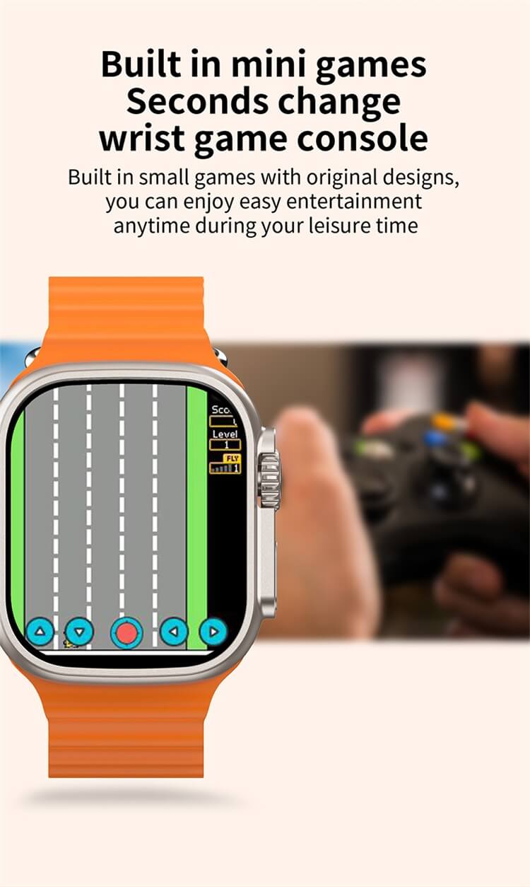 i10 Ultra Max Smart Watch Large Screen Sports Waterproof Game Model-Shenzhen Shengye Technology Co.,Ltd