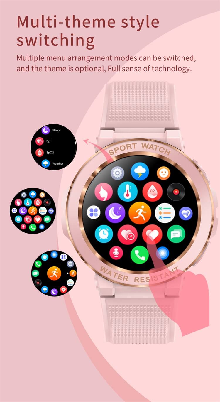 Reloj inteligente deportivo para mujer MK60-Shenzhen Shengye Technology Co., Ltd