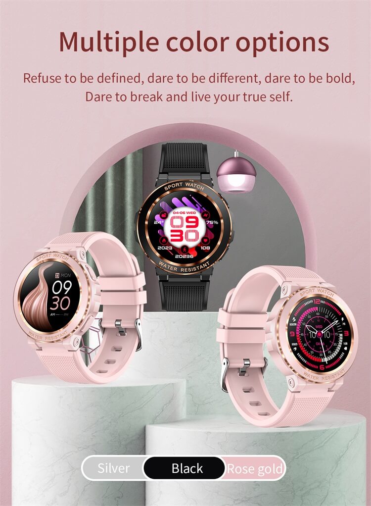 Reloj inteligente deportivo para mujer MK60-Shenzhen Shengye Technology Co., Ltd