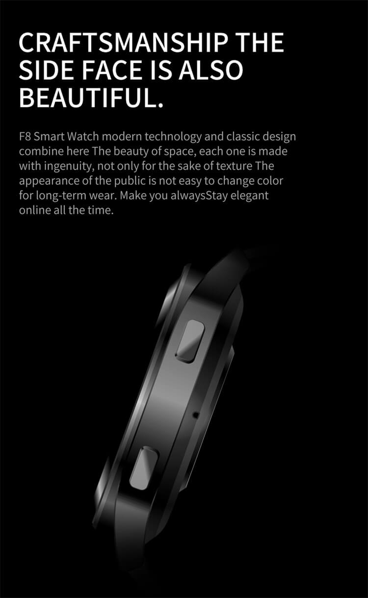 F8 Smart Watch mit verschiedenen modischen Zifferblättern – Shenzhen Shengye Technology Co., Ltd