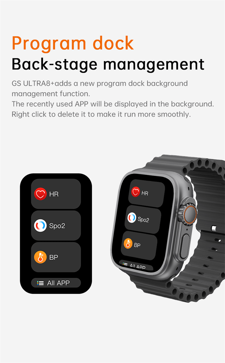 GS Ultra 8 Plus Smartwatch-Shenzhen Shengye Technology Co., Ltd