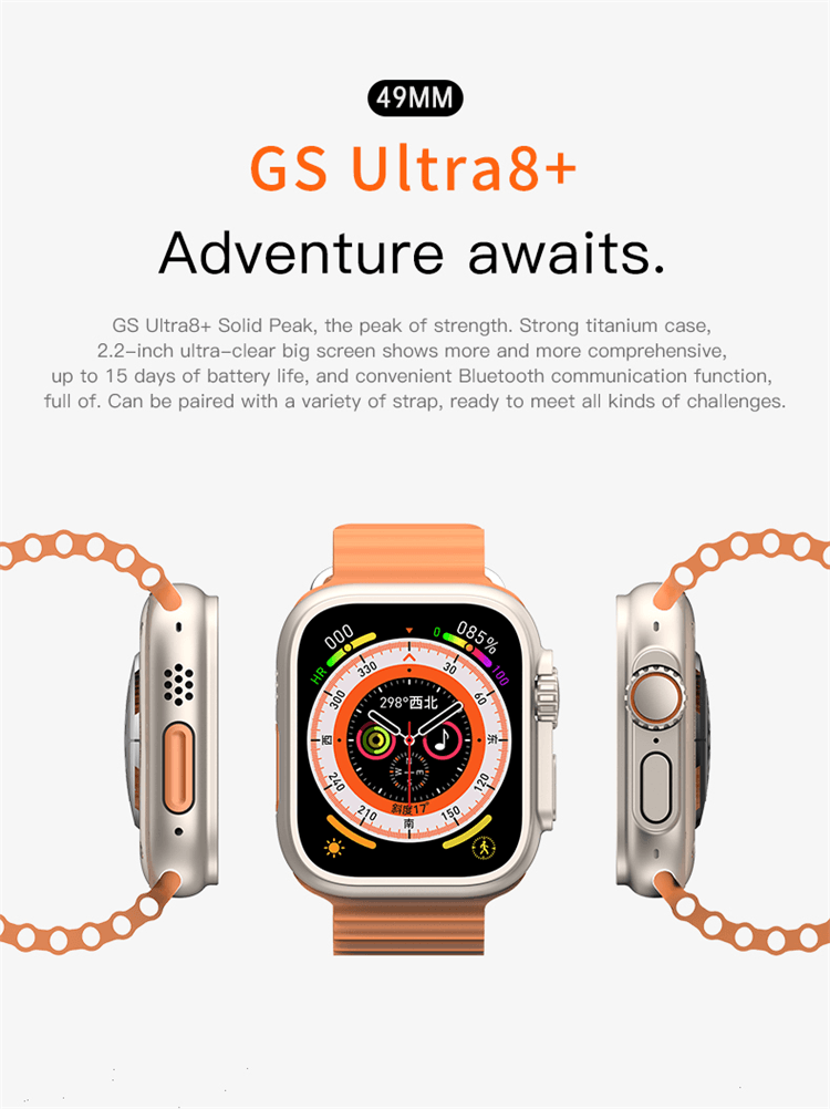 Reloj inteligente GS Ultra 8 Plus-Shenzhen Shengye Technology Co.,Ltd