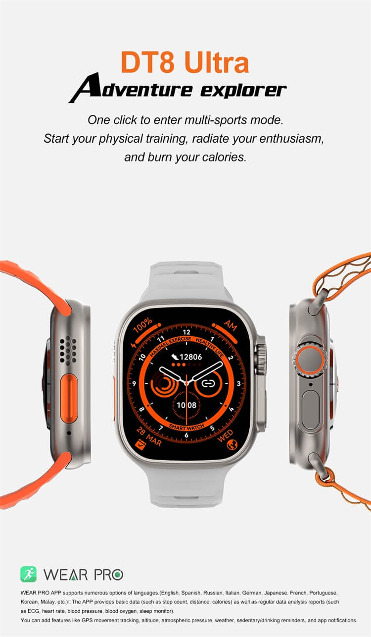 DT8 Ultra Smart Watch-เซินเจิ้น Shengye Technology Co.,Ltd