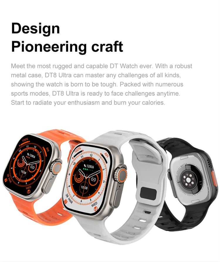 DT8 Ultra Smart Watch-เซินเจิ้น Shengye Technology Co.,Ltd