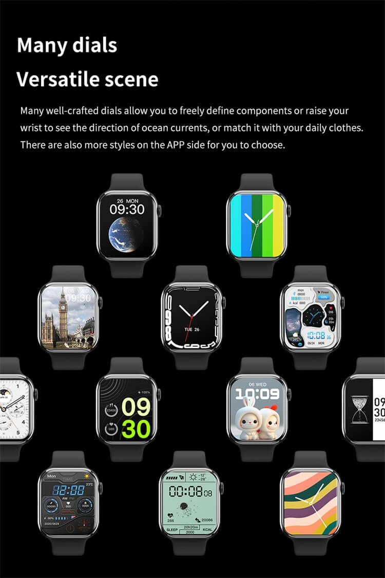 IW9 Relógio inteligente de tela grande de 2,05 polegadas - Shenzhen Shengye Technology Co., Ltd
