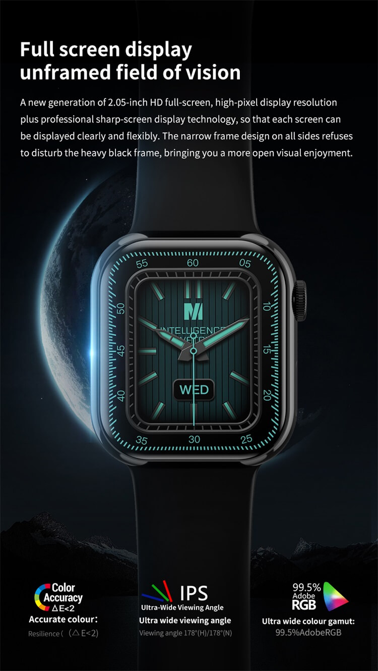 Smartwatch IW9 da 2,05 pollici con schermo grande-Shenzhen Shengye Technology Co., Ltd