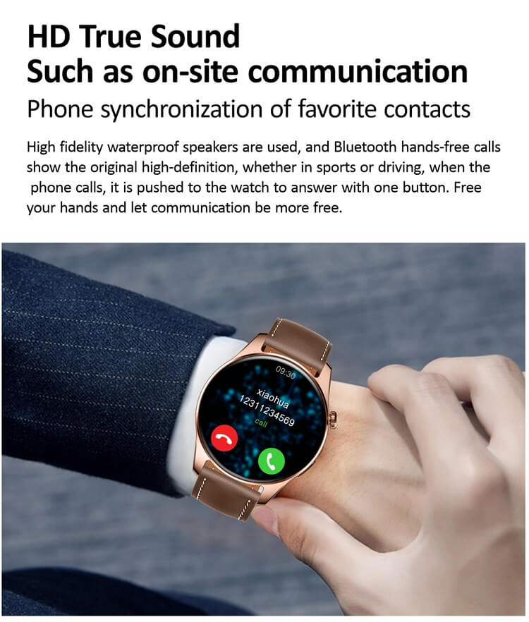 HK4 Hero AMOLED Display Smartwatch Scratch Resistant Glass Compass NFC Offline Payment-Shenzhen Shengye Technology Co.,Ltd