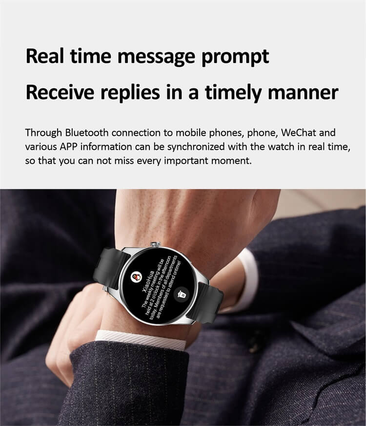 HK4 Hero AMOLED Display Smartwatch Scratch Resistant Glass Compass NFC Offline Payment-Shenzhen Shengye Technology Co.,Ltd