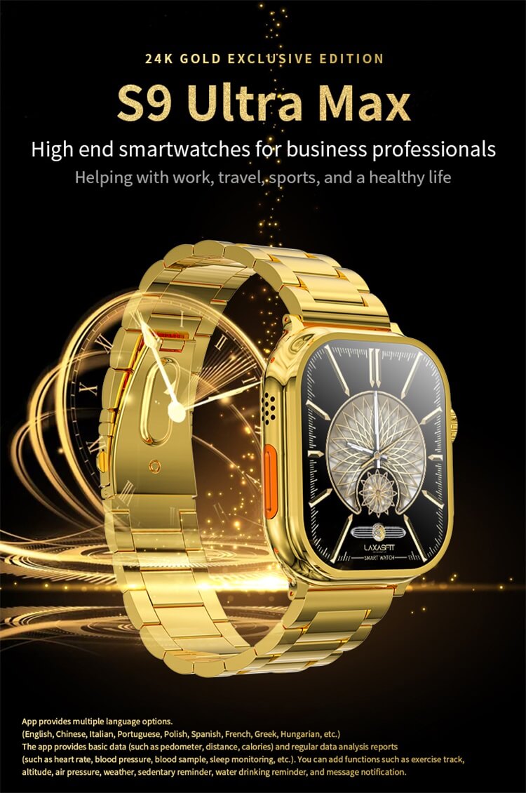 Orologio intelligente S9 Ultra Max color oro-Shenzhen Shengye Technology Co.,Ltd