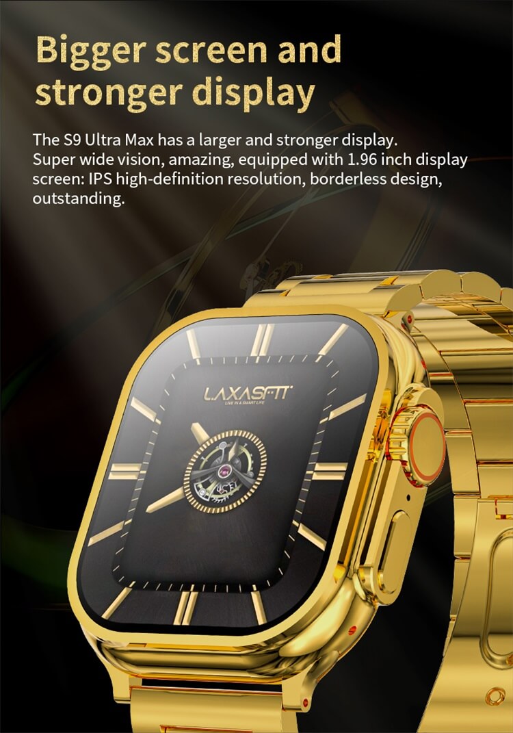 Reloj inteligente S9 Ultra Max Gold Color-Shenzhen Shengye Technology Co., Ltd