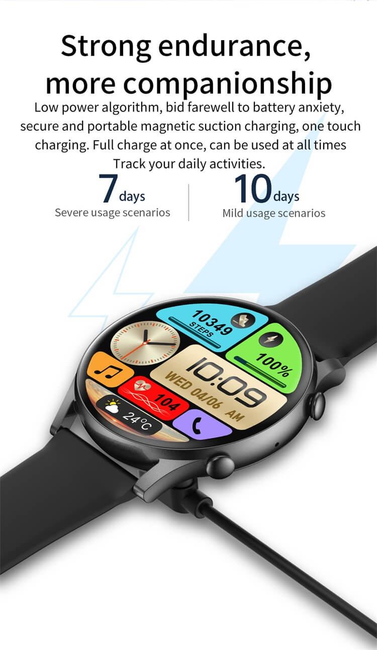 L52 Pro 1,43-calowy zegarek AMOLED SmartWatch Monitorowanie stanu zdrowia Trening oddechowy IP68 Wodoodporny-Shenzhen Shengye Technology Co., Ltd