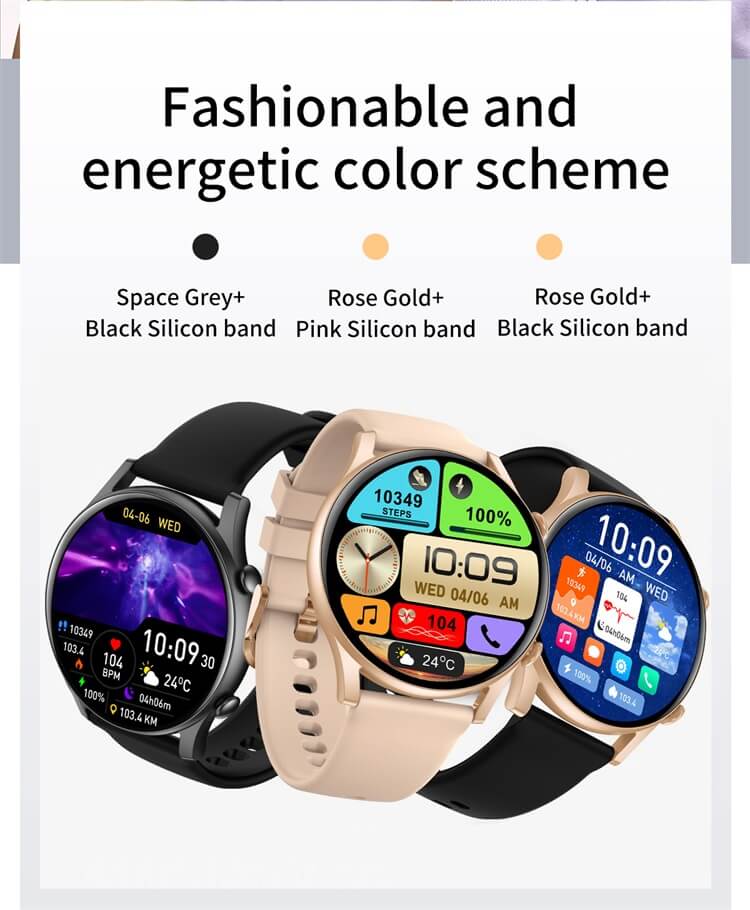 L52 Pro 1,43-calowy zegarek AMOLED SmartWatch Monitorowanie stanu zdrowia Trening oddechowy IP68 Wodoodporny-Shenzhen Shengye Technology Co., Ltd