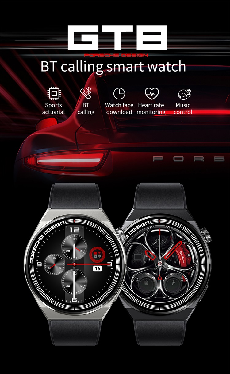 GT8 Smartwatch BT โทรถ่ายภาพระยะไกลควบคุมการเข้าถึง NFC-Shenzhen Shengye Technology Co.,Ltd