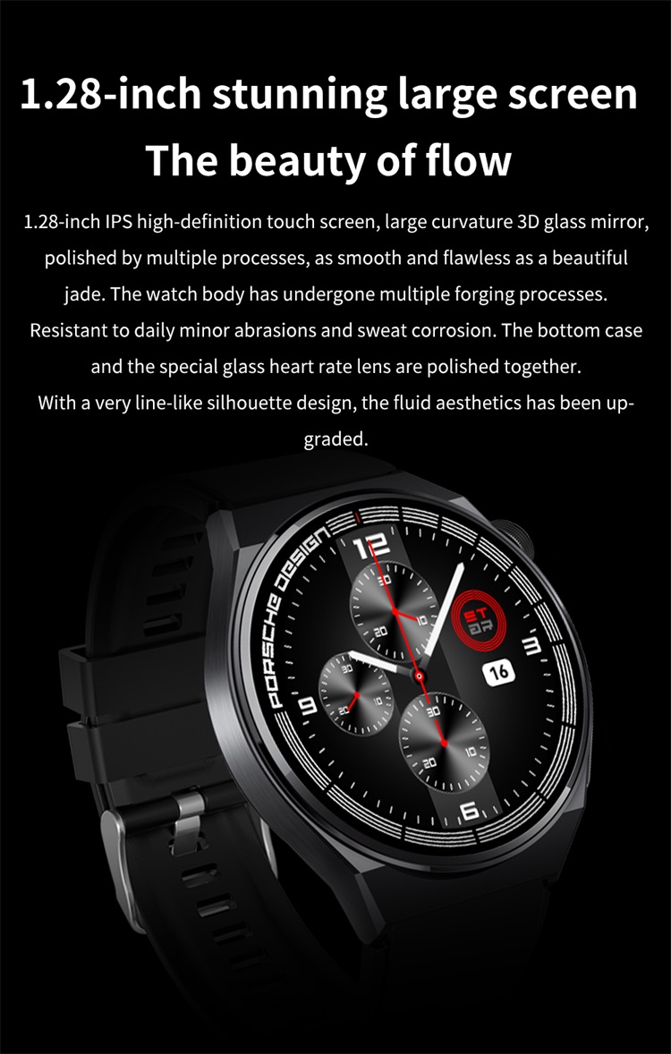 GT8 Smartwatch BT Calling Remote Photography NFC Access Control-Shenzhen Shengye Technology Co.,Ltd