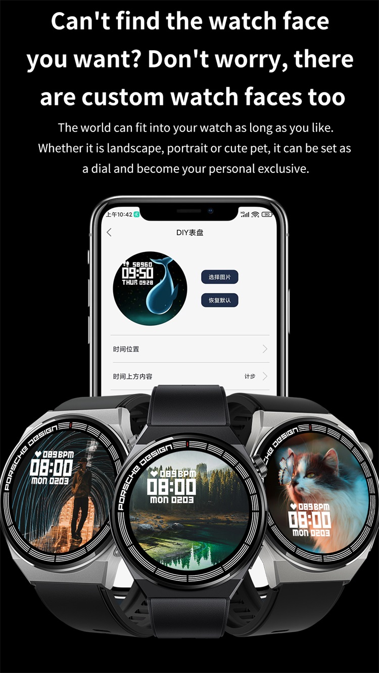 GT8 Smartwatch BT appelant la photographie à distance Contrôle d'accès NFC-Shenzhen Shengye Technology Co., Ltd