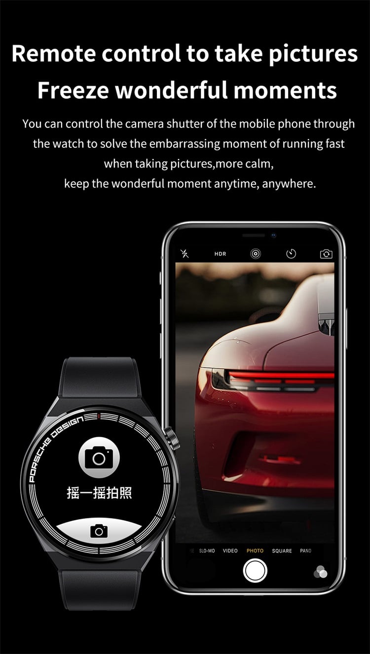 GT8 Smartwatch BT Calling Remote Photography NFC Access Control-Shenzhen Shengye Technology Co.,Ltd