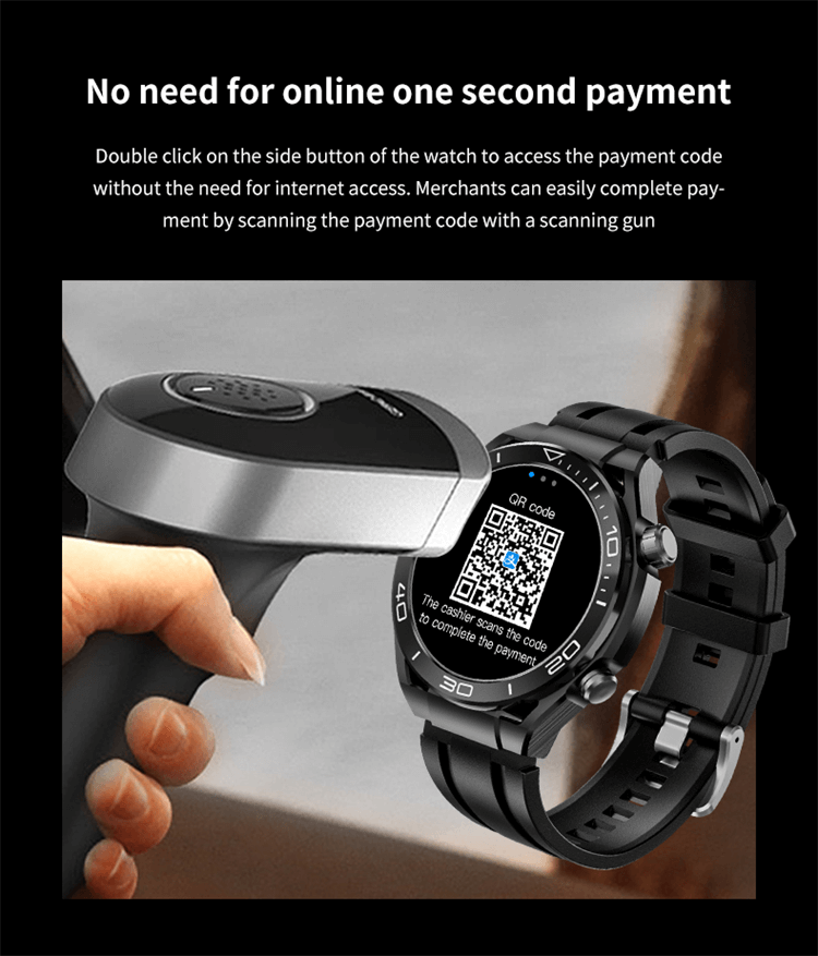GS Ultimate Smarwatch NFC Access Control Offline Payment Voice Call-Shenzhen Shengye Technology Co.,Ltd