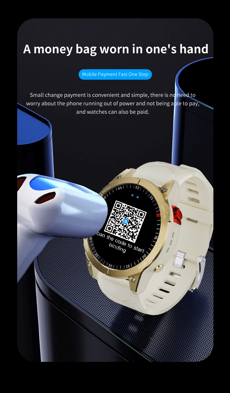 GS Fenix ​​7 Smartwatch Carte sociale Appel vocal Paiement hors ligne NFC-Shenzhen Shengye Technology Co., Ltd