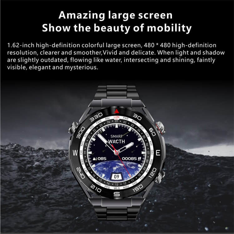 P9 Ultimate Smartwatch Kontrola dostępu NFC Gry logiczne Płatność mobilna-Shenzhen Shengye Technology Co., Ltd