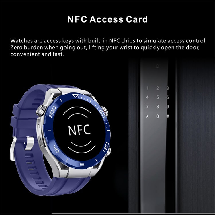 P9 Ultimate Smartwatch NFC Erişim Kontrolü Yapboz Oyunları Mobil Ödeme-Shenzhen Shengye Technology Co.,Ltd