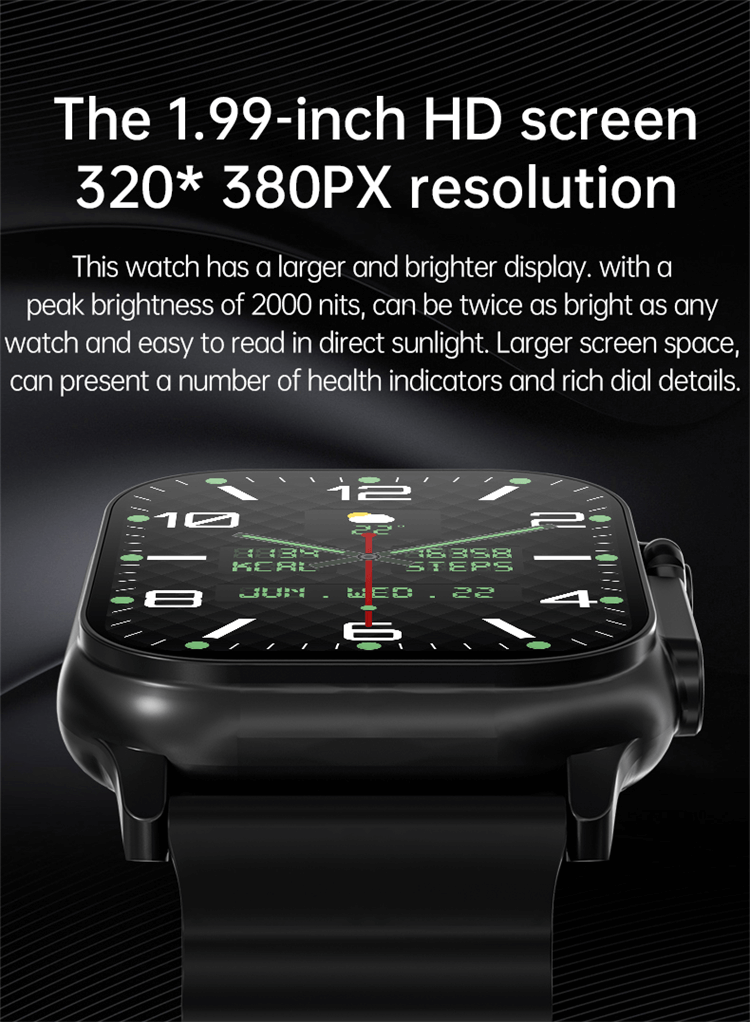 i33 Smart Watch Health Measurement Decompression Function Various Sports Modes-Shenzhen Shengye Technology Co.,Ltd