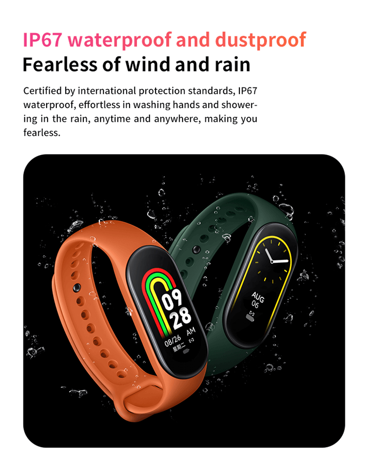 M8 Sports Smartwatch Remote Control Photography Health Measurement IP67 Waterproof-Shenzhen Shengye Technology Co.,Ltd