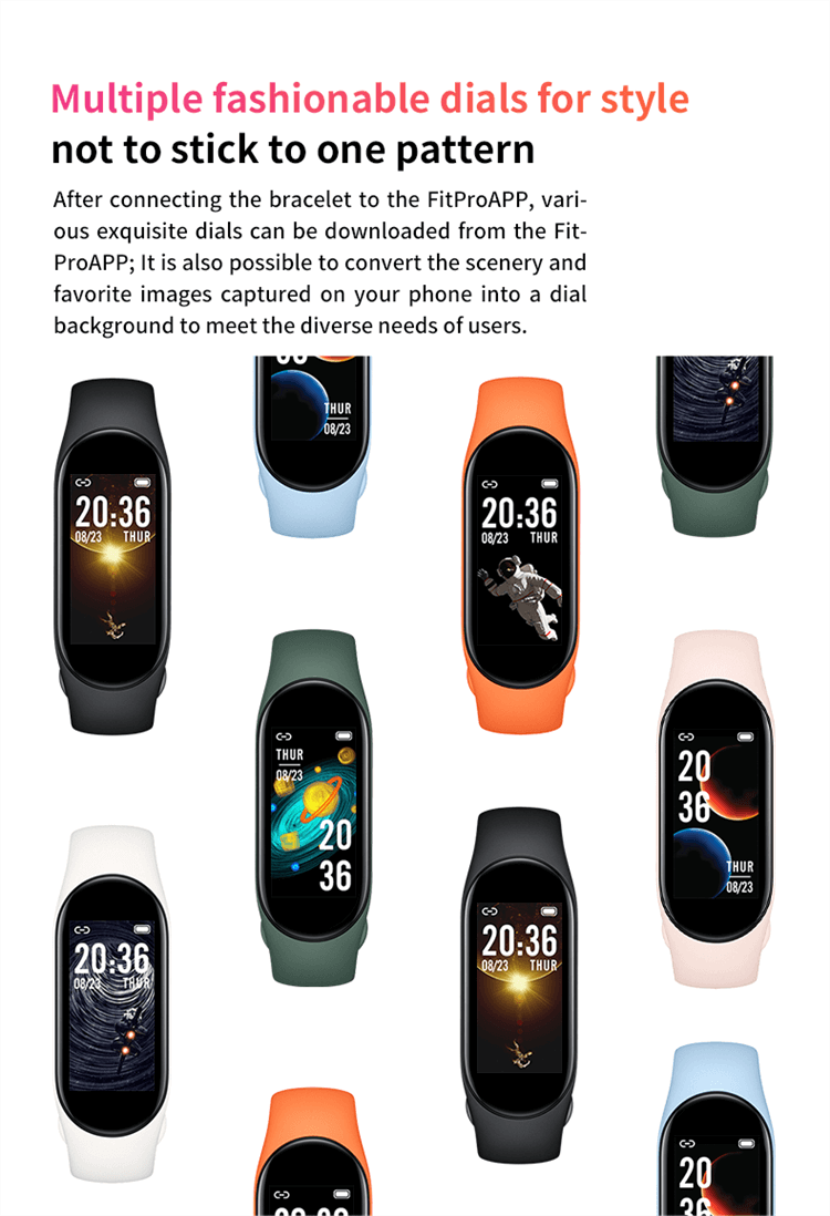 M8 Sports Smartwatch Remote Control Photography Health Measurement IP67 Waterproof-Shenzhen Shengye Technology Co.,Ltd