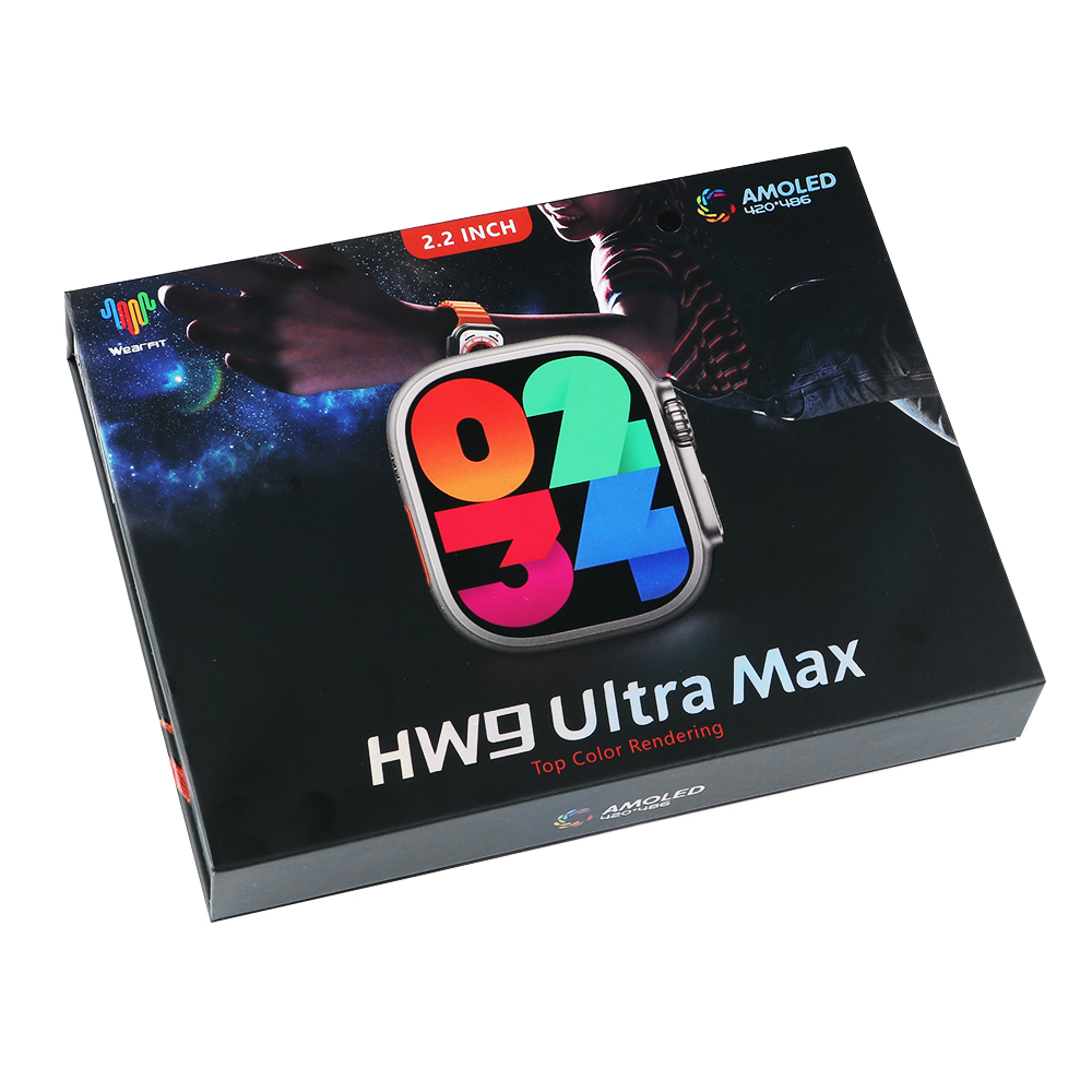 HW9 Ultra Max con pantalla grande AMOLED de 2,2 pulgadas-Shenzhen Shengye Technology Co.,Ltd