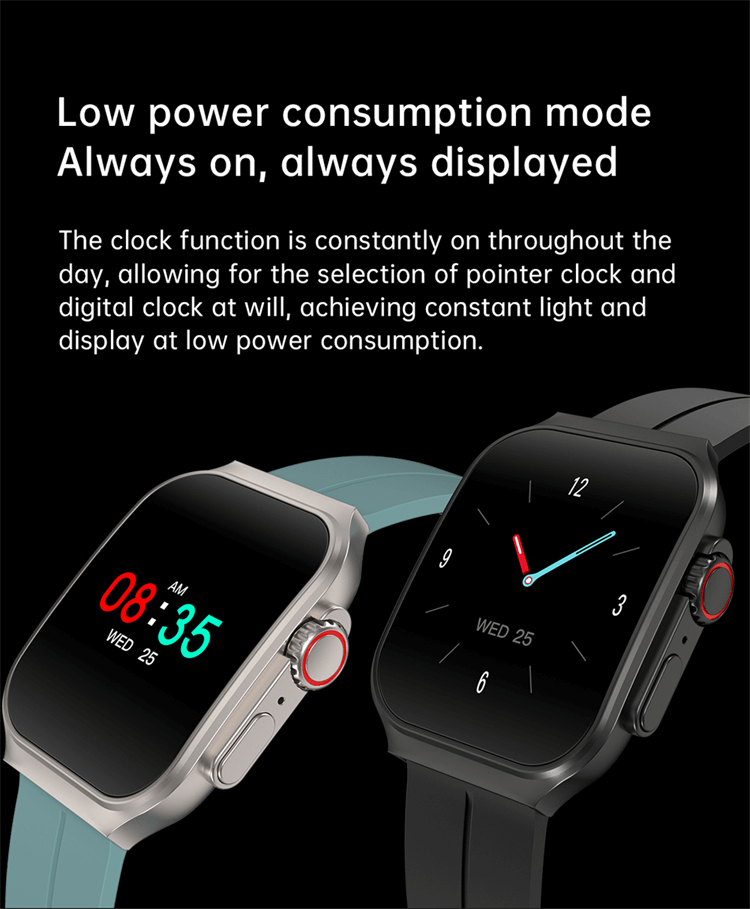 OA88 Smartwatch 1,96 pouces AMOLED Ultra Clear Screen Conception de surface flexible 3D-Shenzhen Shengye Technology Co., Ltd