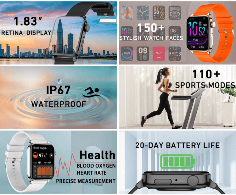 Reloj T93 Varias esferas de reloj con estilo Modos deportivos IP67 Resistente al agua-Shenzhen Shengye Technology Co.,Ltd