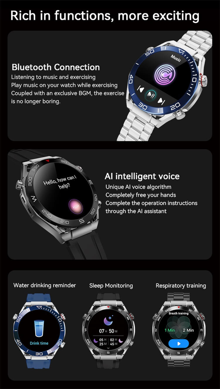 HD Watch 究極の長いバッテリー寿命 IP68 防水ラウンドスクリーン-Shenzhen Shengye Technology Co.,Ltd