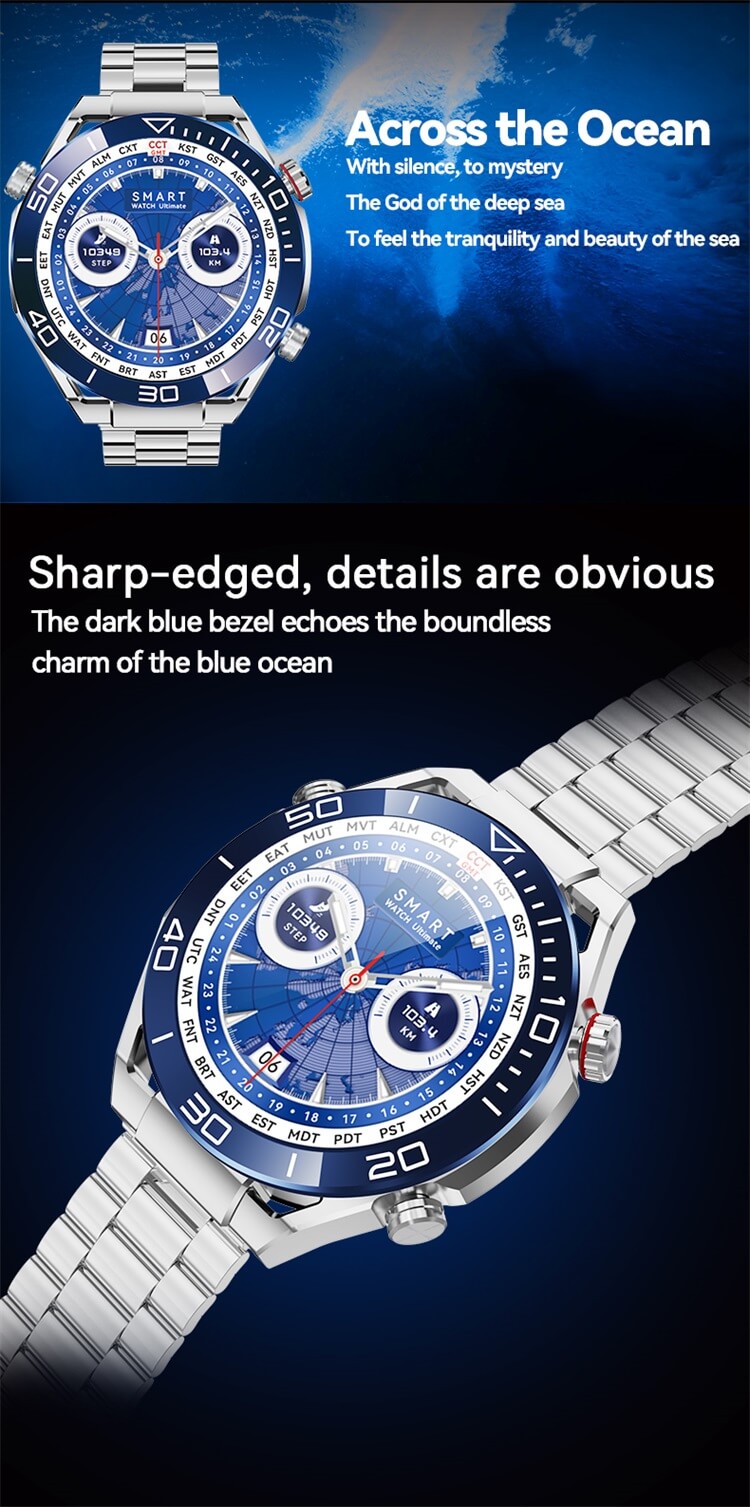 HD Watch Ultimate Long Battery Life IP68 Waterproof Round Screen-Shenzhen Shengye Technology Co.,Ltd