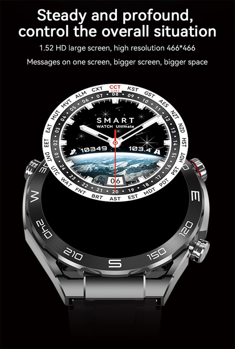 HD Watch Ultimate Long Battery Life IP68 Waterproof Round Screen-Shenzhen Shengye Technology Co.,Ltd