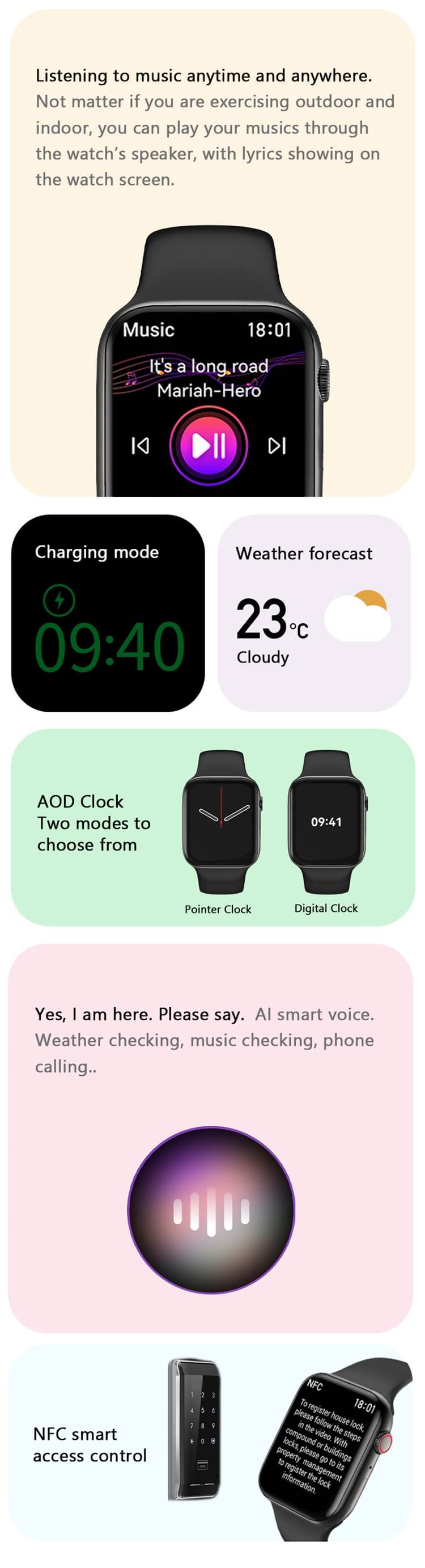 HD SE Smart Watch NFC Function-Shenzhen Shengye Technology Co.,Ltd